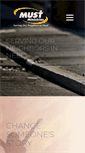 Mobile Screenshot of mustministries.org
